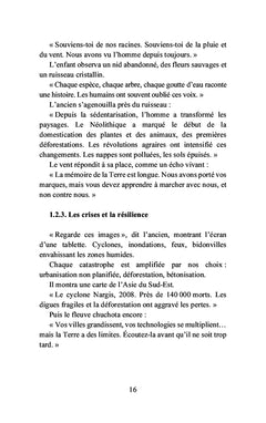 Quand l'homme n'aura plus de place pour la nature, la nature en aura-t-elle pour lui ?