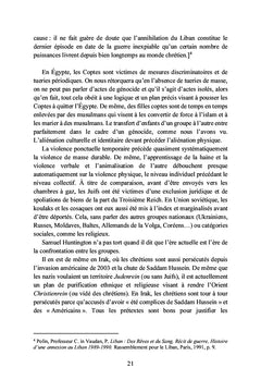 Les chrétiens libanais