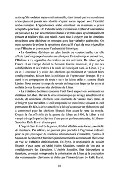 Les chrétiens libanais