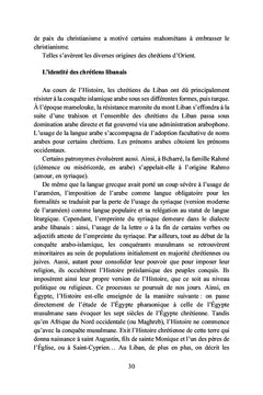 Les chrétiens libanais
