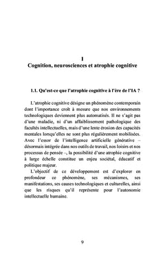 IA et atrophie cognitive