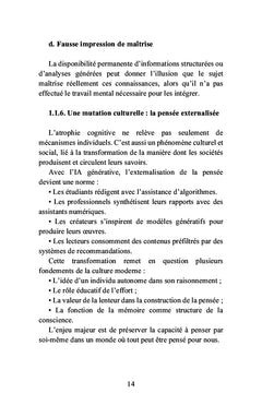 IA et atrophie cognitive