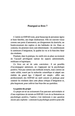 Guide pratique de psychologie positive en EHPAD