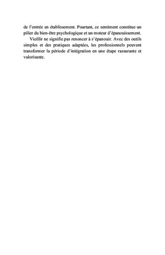 Guide pratique de psychologie positive en EHPAD