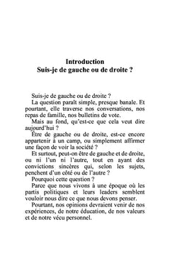 Entre convictions et raison
