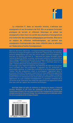 Collection F - Pratiques d'écriture : apprendre à rédiger en langue étrangère
