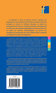 Inclure : français langue de scolarisation et élèves allophones