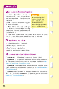 Fiches bac - Français 1re générale & techno Bac 2026