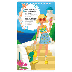 Carnet créatif Mode Academy Soleil (avec un bracelet)