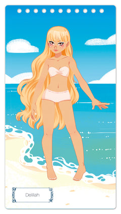 Carnet créatif Mode Academy Sirène (avec un bracelet) NE