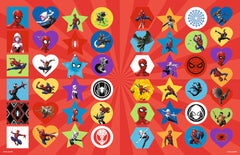 SPIDER-MAN - Mes colos + autocollants - MARVEL