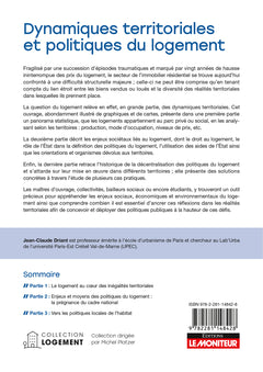 Dynamiques territoriales et politiques du logement