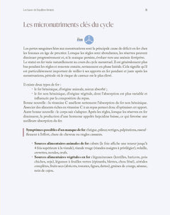Cuisiner avec son cycle