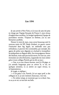 Les événements de nos vies
