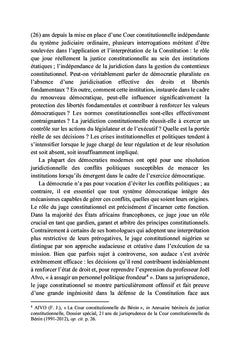 La Constitution nigérienne du 25 novembre 2010