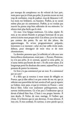 Sous le vent de l'exil, je me suis relevée !