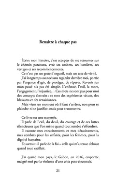 Sous le vent de l'exil, je me suis relevée !
