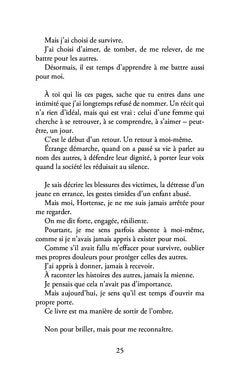Sous le vent de l'exil, je me suis relevée !