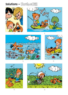 Coloriages mystères Boule & Bill: Coloriez les chiffres et découvrez l'image