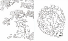 Destination Japon - Coloriages