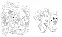 Destination Japon - Coloriages