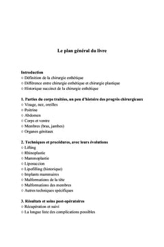 Dictionnaire pratique de la chirurgie esthétique