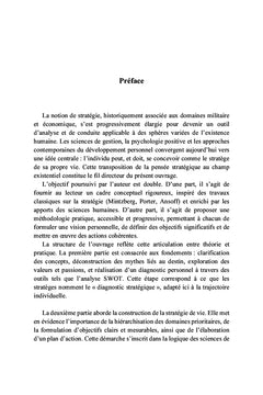 L'art de formuler sa stratégie de vie gagnante