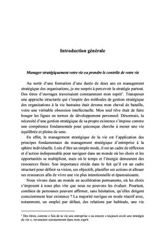 L'art de formuler sa stratégie de vie gagnante