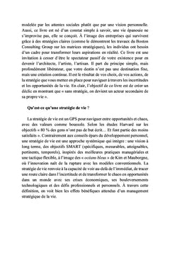 L'art de formuler sa stratégie de vie gagnante