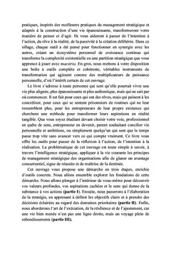 L'art de formuler sa stratégie de vie gagnante