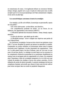 L'art de formuler sa stratégie de vie gagnante