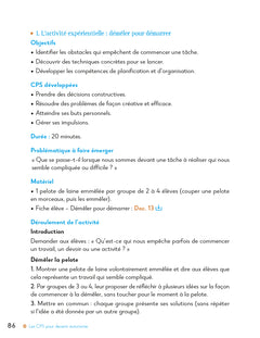 Les compétences psychosociales pour agir dans la classe du CE1 à la 6e. CAP* sur la réussite Ed 2026