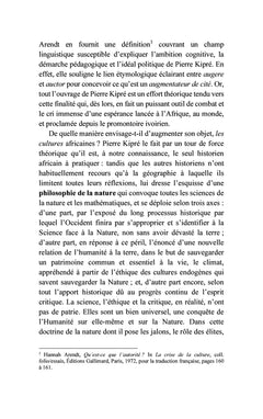 Cultures, identités et progrès des sociétés