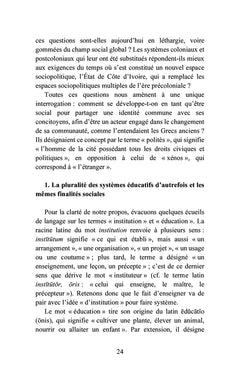 Cultures, identités et progrès des sociétés