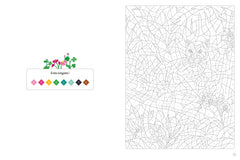 Coloriages mystères - animaux tout doux