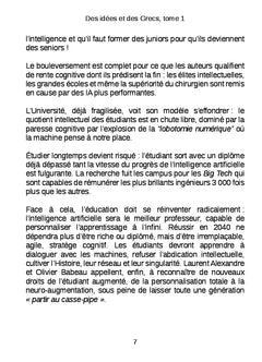 Des idées et des Grecs, tome 1