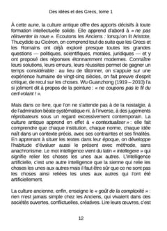 Des idées et des Grecs, tome 1