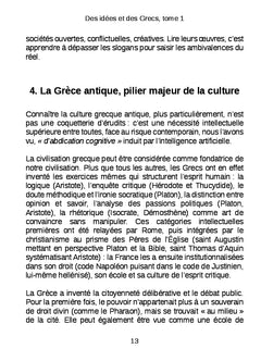 Des idées et des Grecs, tome 1