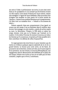 Trois facettes de Voltaire