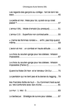 Chroniques d'une femme XXL