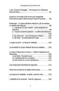 Chroniques d'une femme XXL
