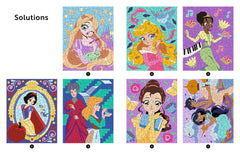DISNEY PRINCESSES - Mes Coloriages Magiques - Mystères - Princesses Mangas