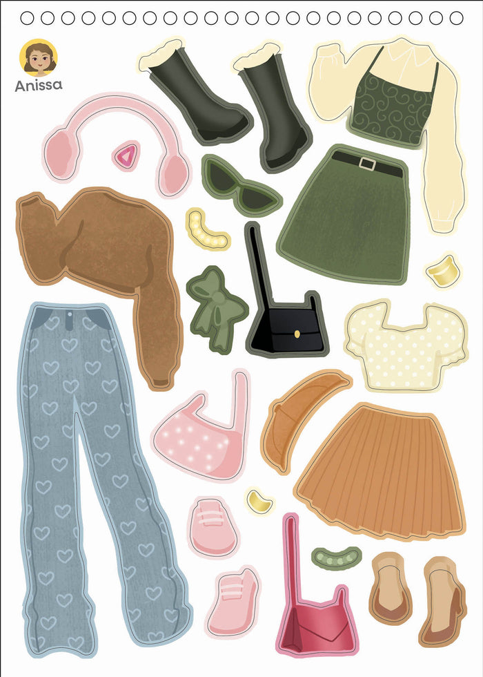 Ma mode fashion - 40 modèles - 200 stickers - des tattoos !