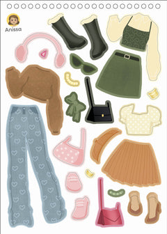 Ma mode fashion - 40 modèles - 200 stickers - des tattoos !