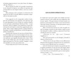Ce que les guides me murmurent