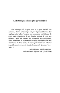 Des plantes alimentaires, médicinales, toxiques, aux compléments alimentaires