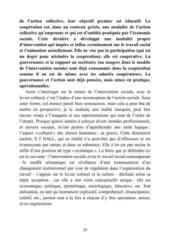 Reconception culturelle de l'action sociale