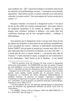 Reconception culturelle de l'action sociale