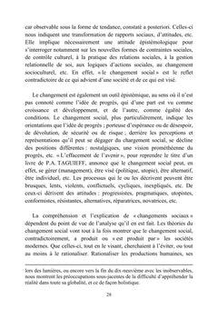 Reconception culturelle de l'action sociale