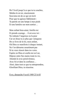 En vers pour le dire